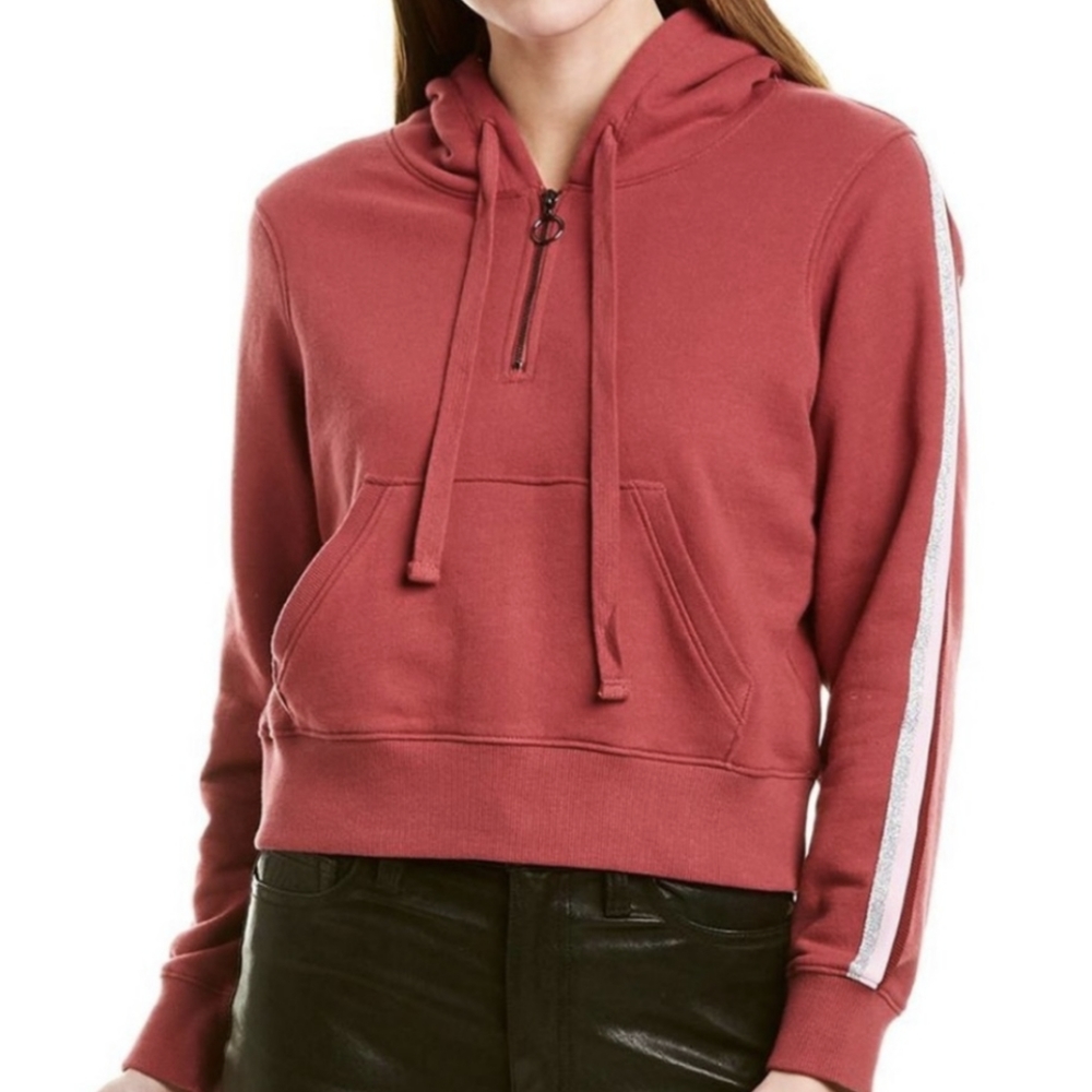 David Lerner Shimmer Stripe sweatshirt